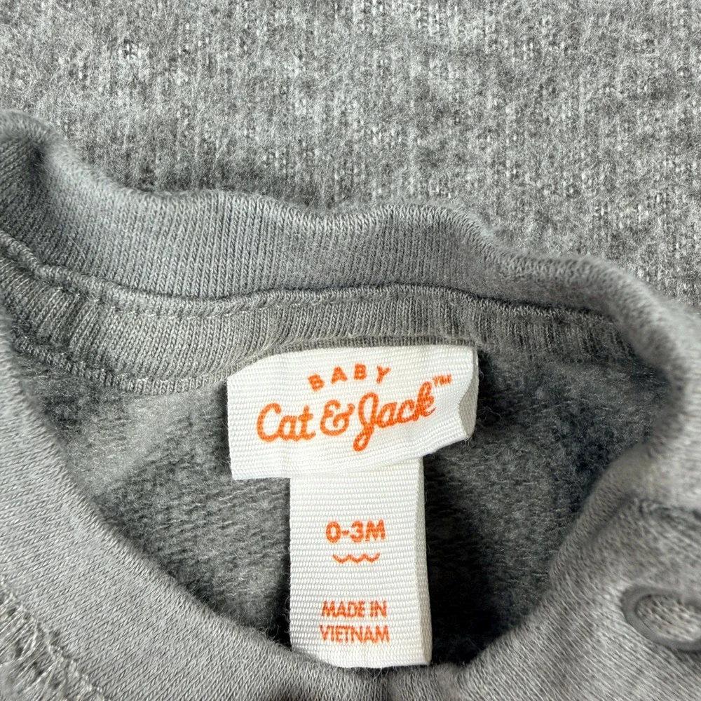 H&M Carters Baby Boy 6pc Bundle 0-3M Sleepers Bodysuit Romper Sweatshirt‎ Set